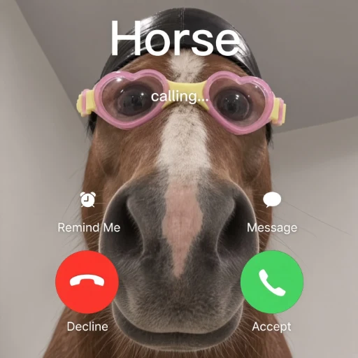 Horse is calling