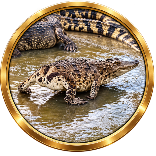 Lumpy The Tailless Crocodile