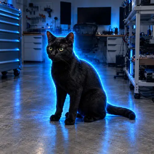 Super Intelligence Cat