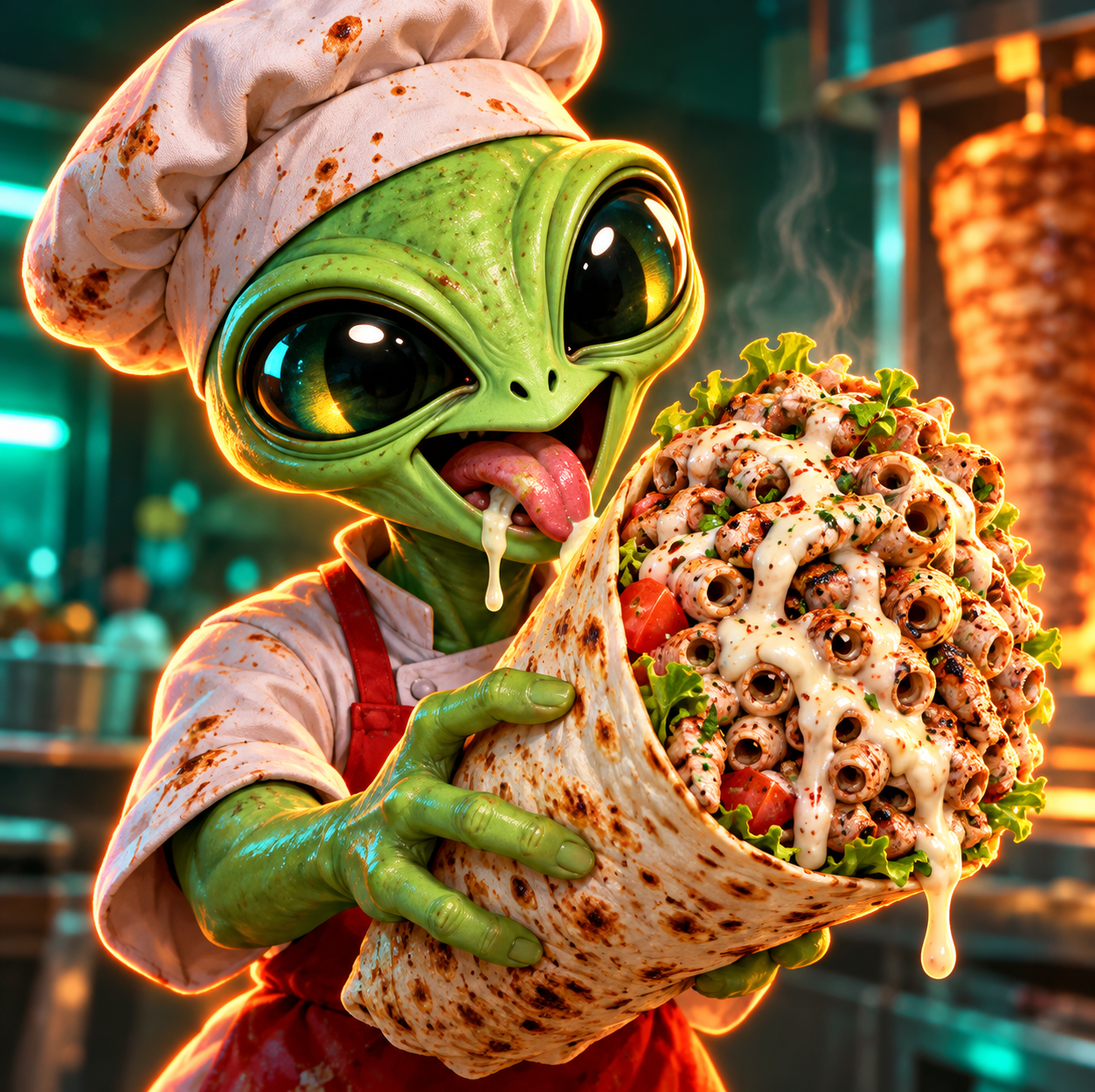 Alien Shawarma