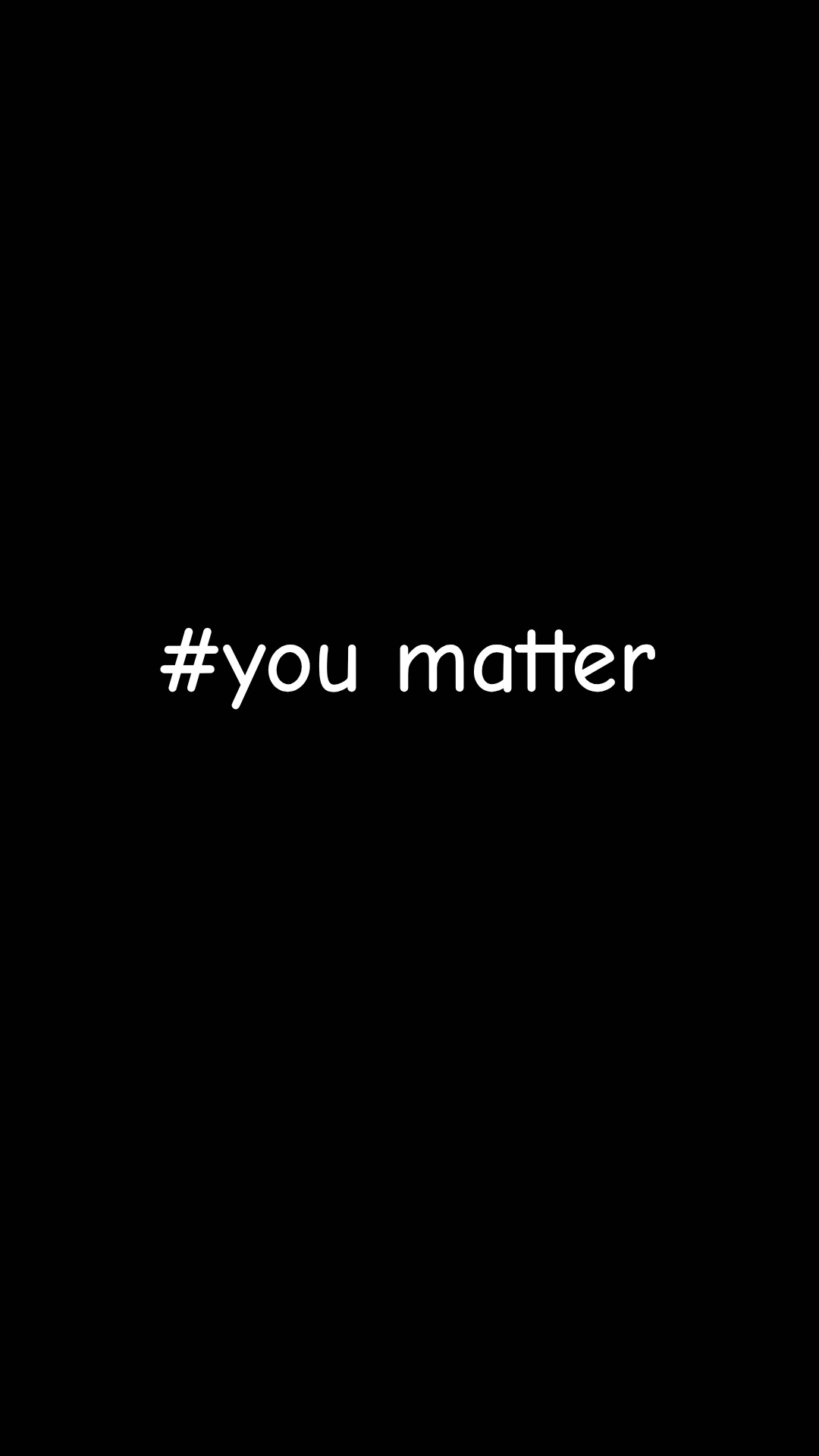#you matter