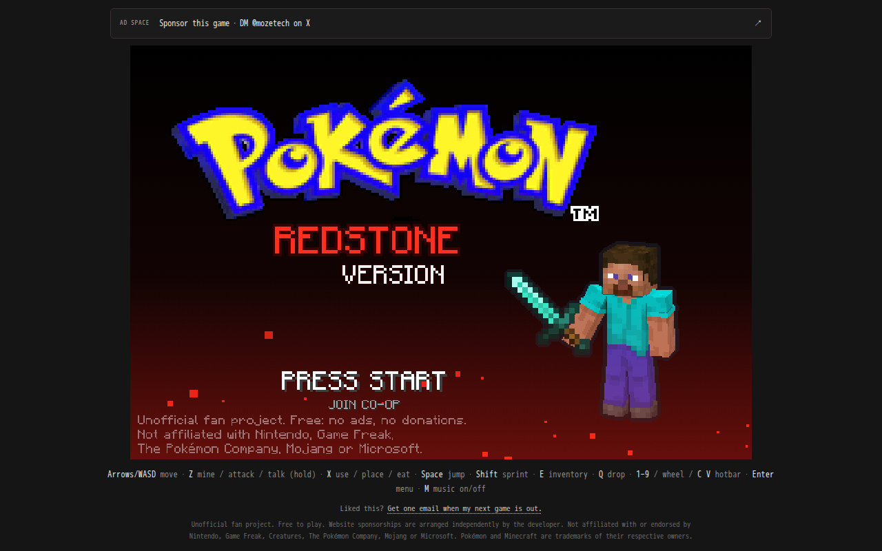 Pokémon Redstone Port