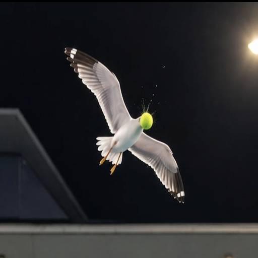 tennis seagull