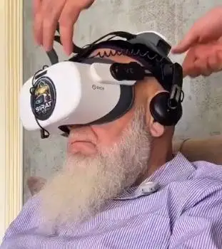 Crying VR Grandpa
